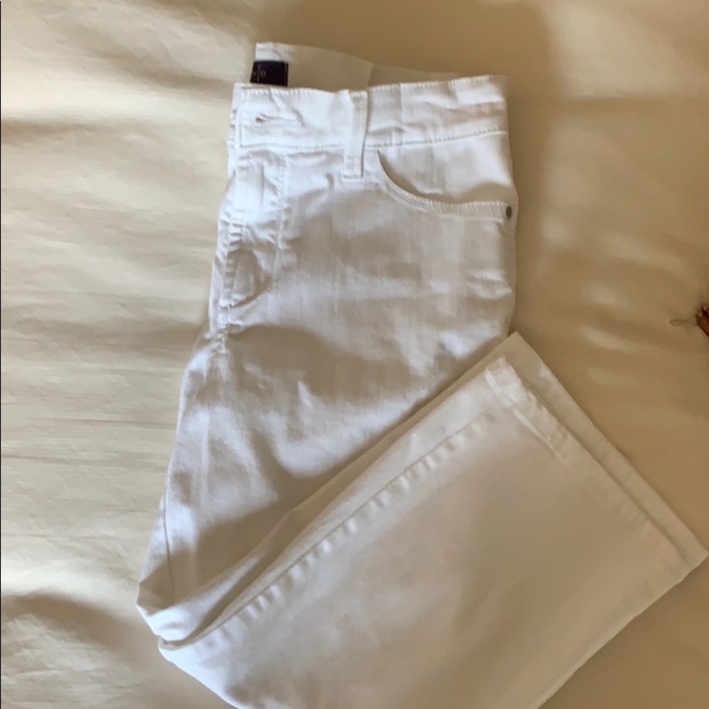 NYDJ Crop white jean Size 4 Petite